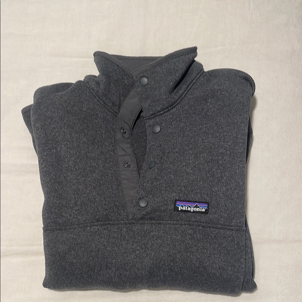 Patagonia Gray Snap-T Pullover